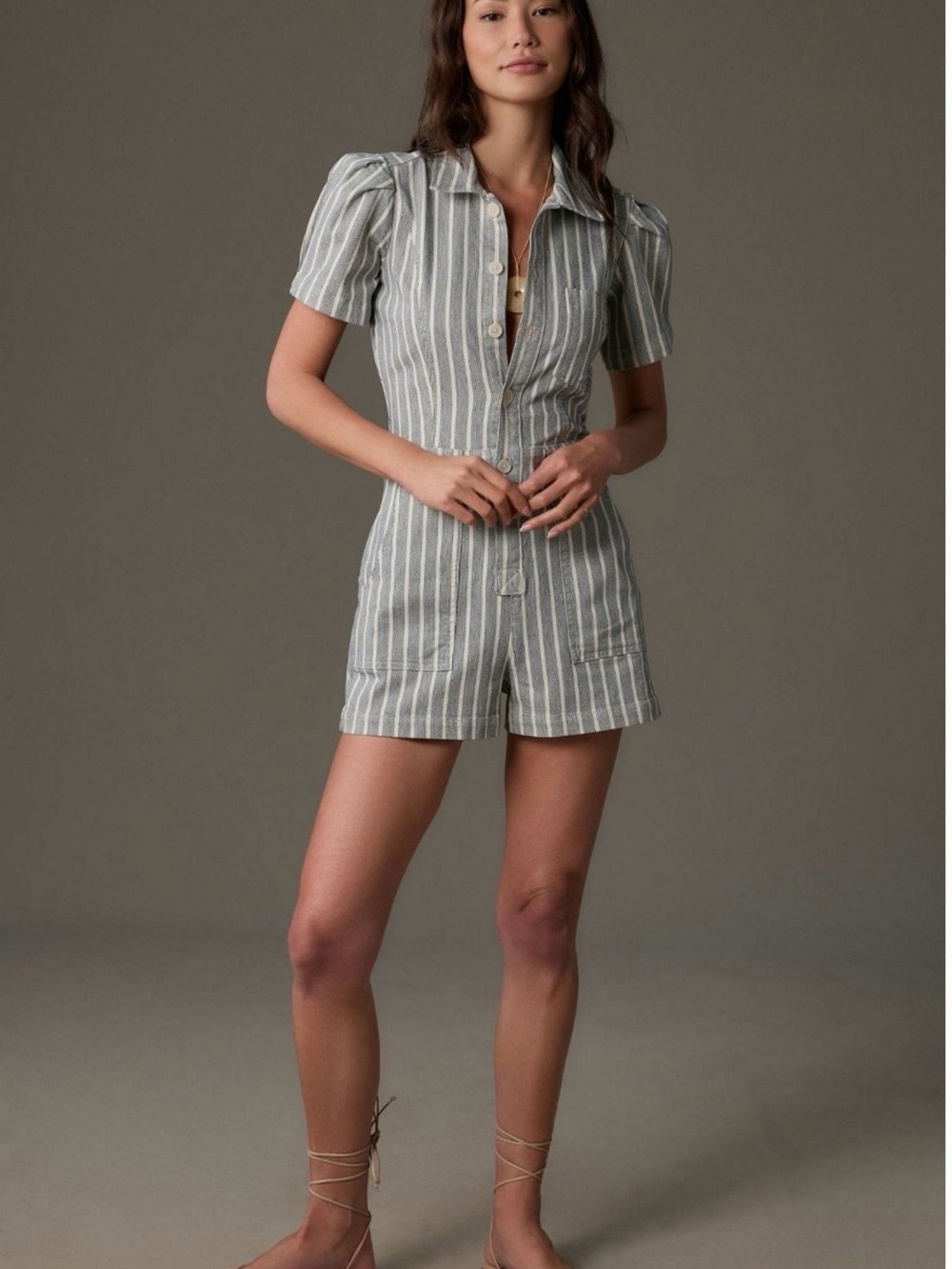 Pilcro The Kit Utility Romper